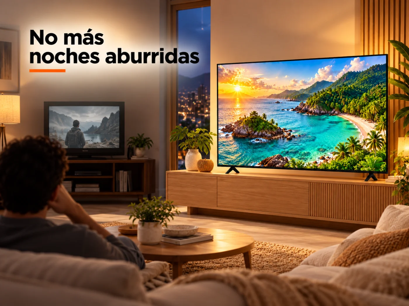 Del televisor pequeño a la pantalla grande