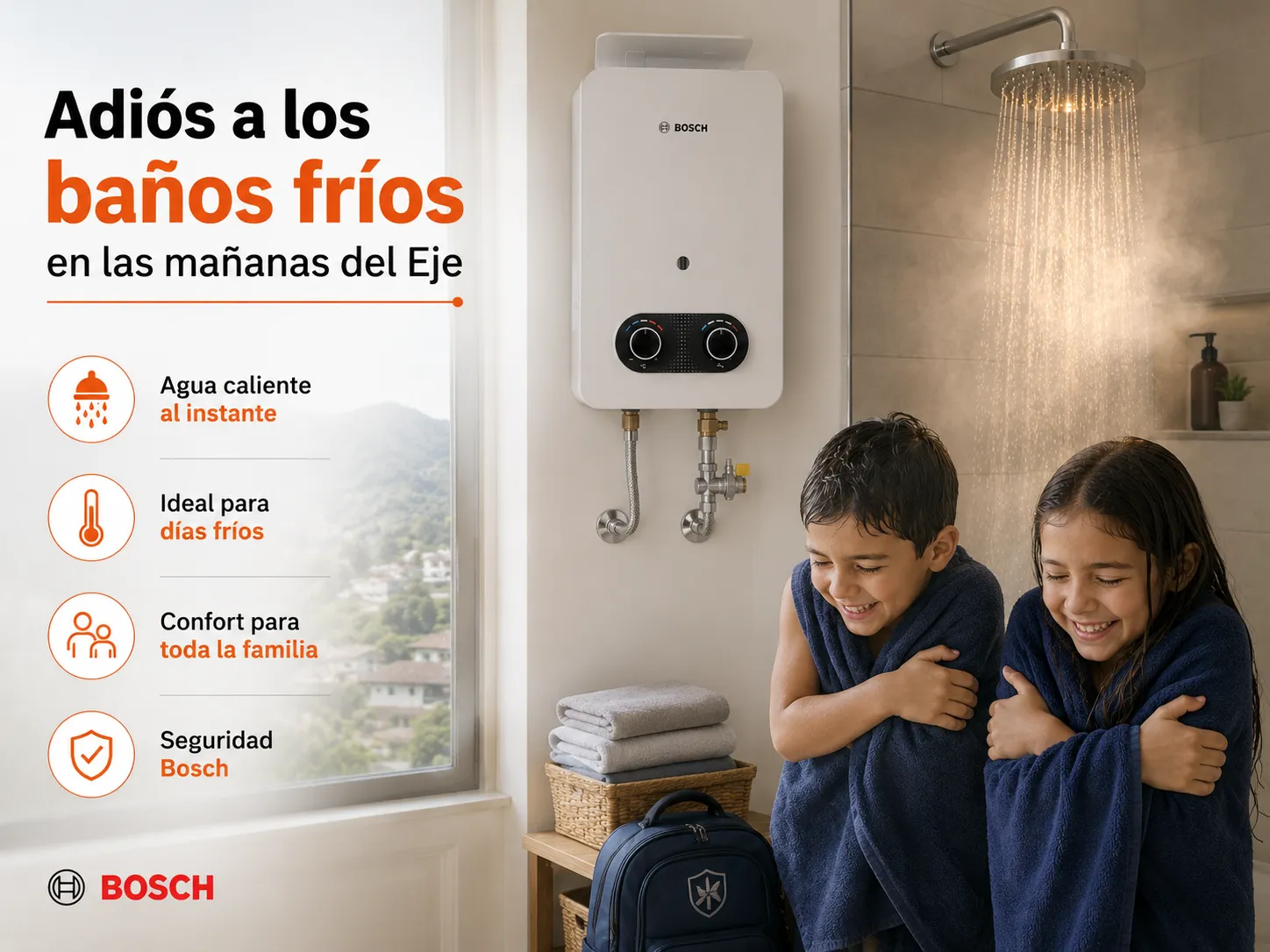 Adiós a los baños fríos