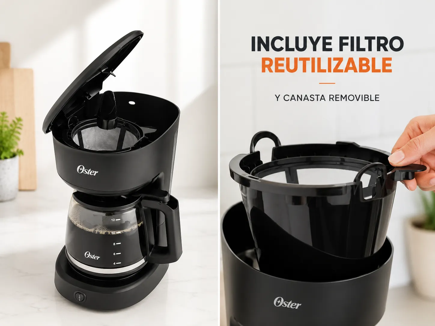 Filtro reutilizable