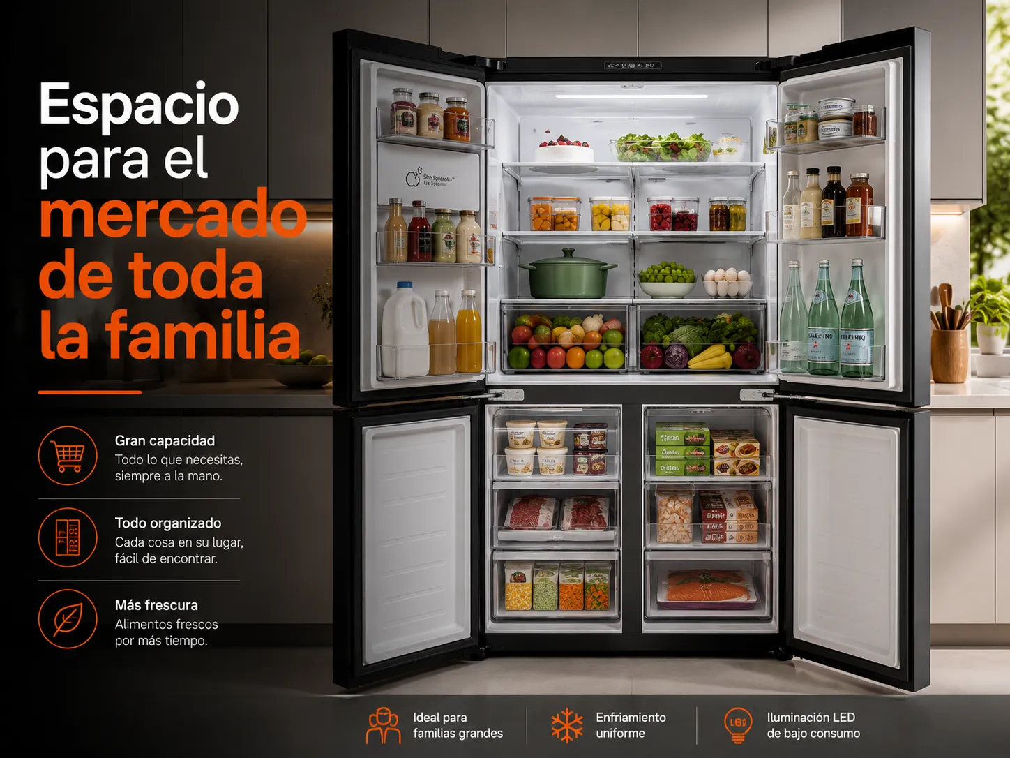 Espacio para el mercado de toda la familia