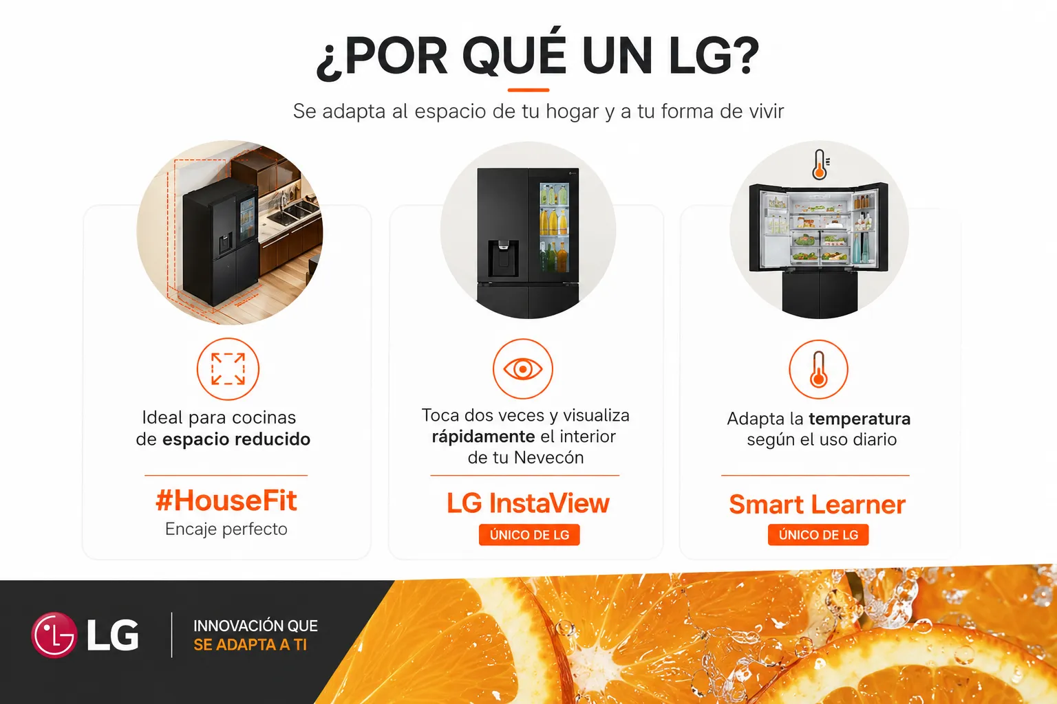 ¿Por qué LG?