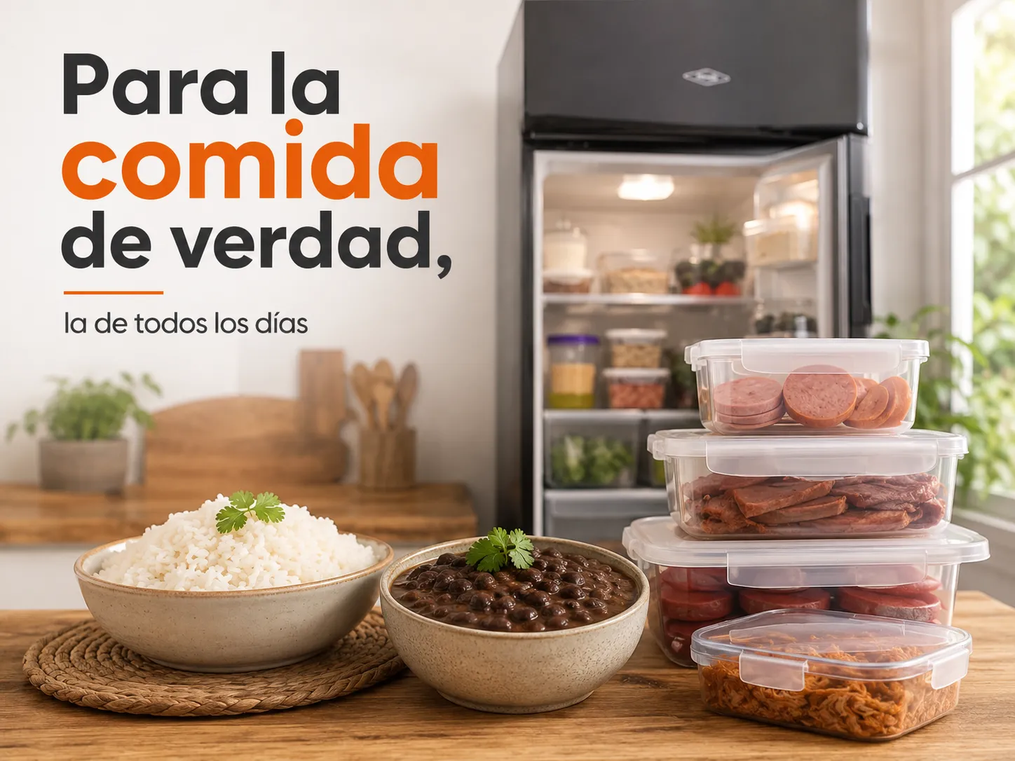 Espacio para la comida de todos los días