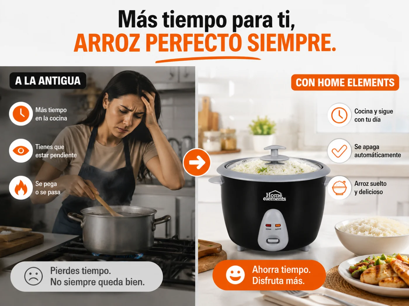 Menos esfuerzo, más resultados