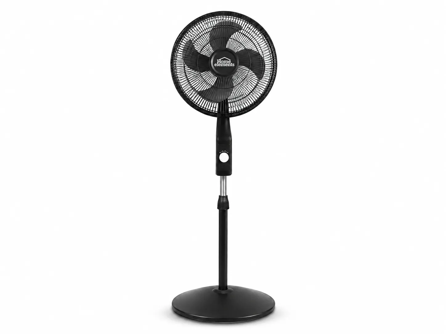 VENTILADOR HOME ELEMENTS PEDESTAL 18" NG
