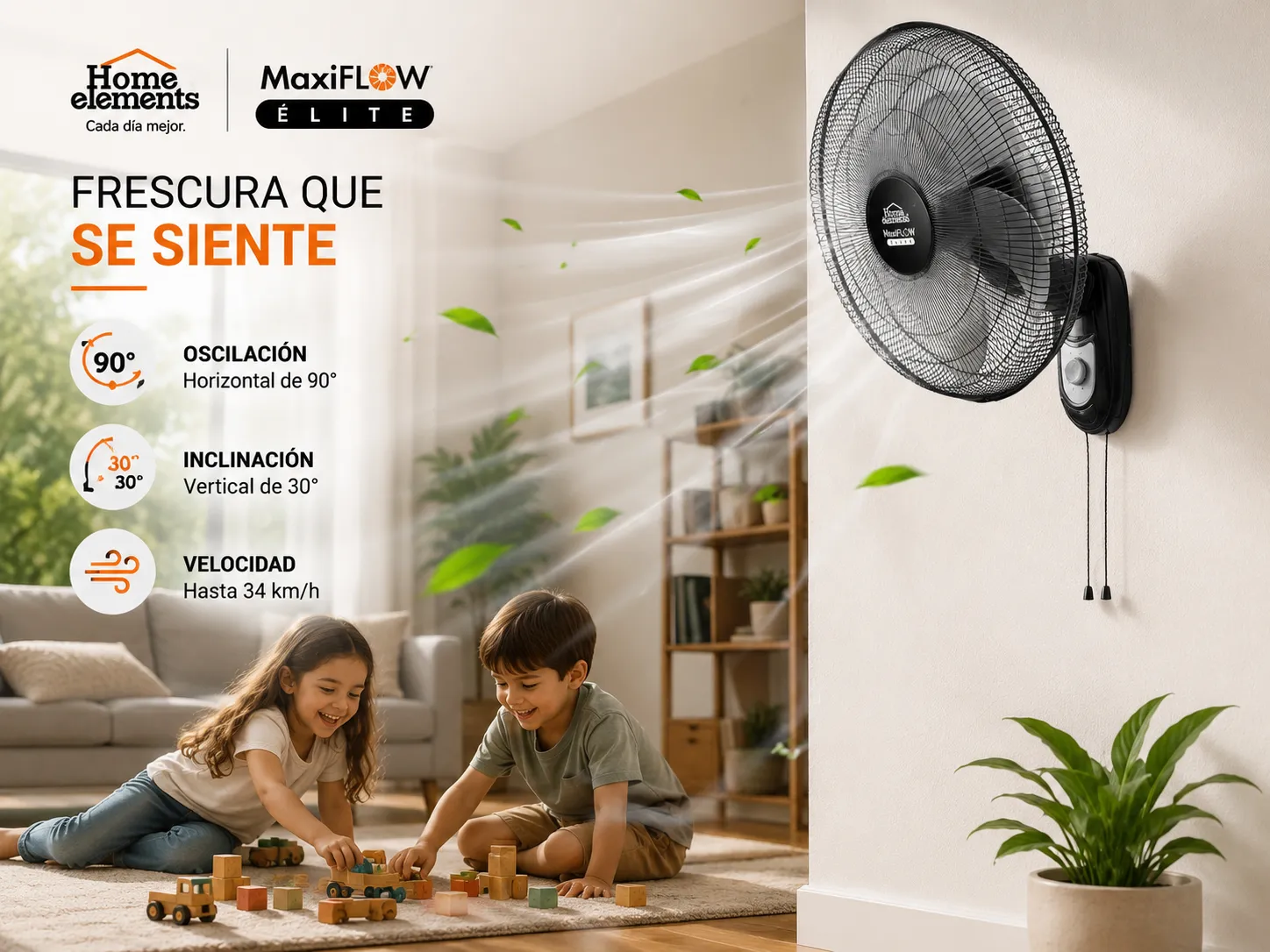 Más aire, bajo consumo