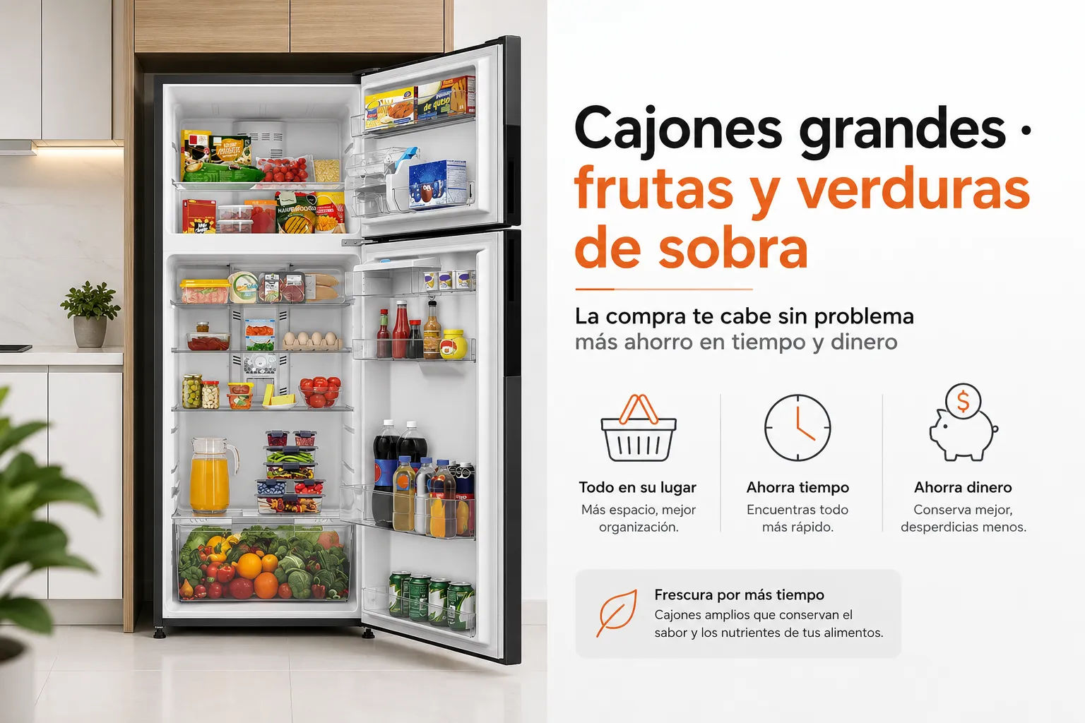 Cajones grandes para todo el mercado