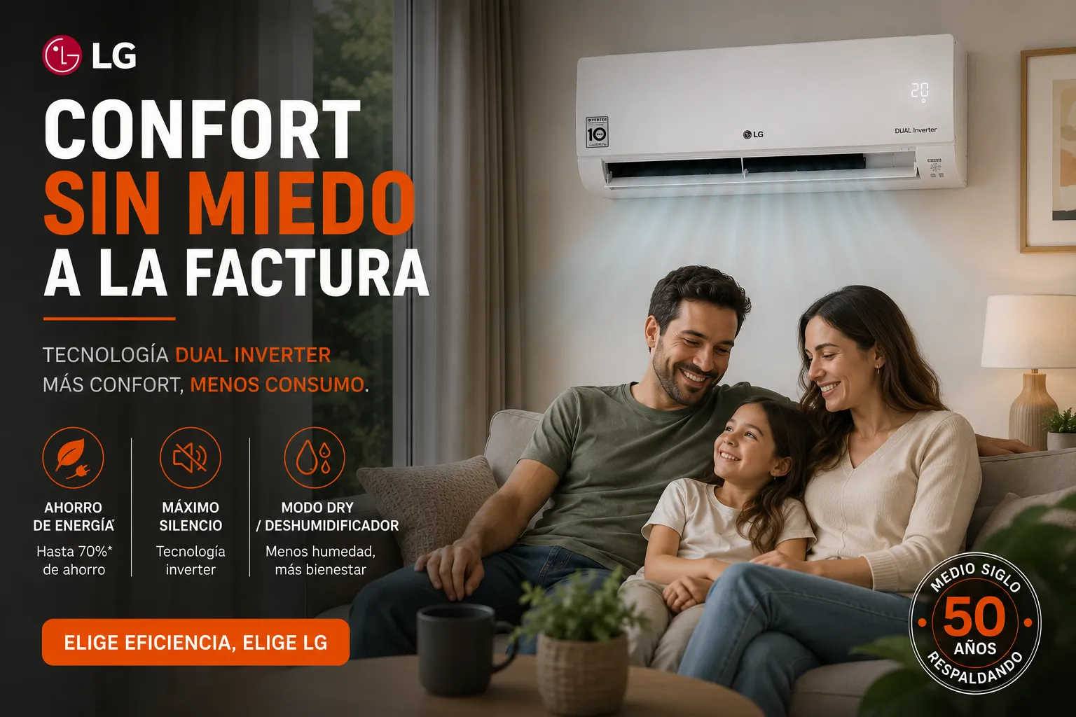 Confort sin miedo a la factura