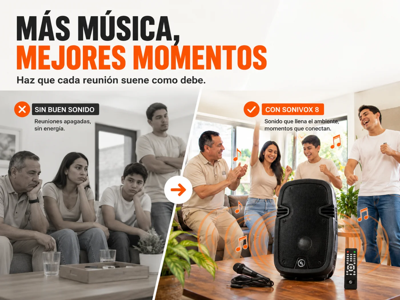 La reunión ya tiene sonido
