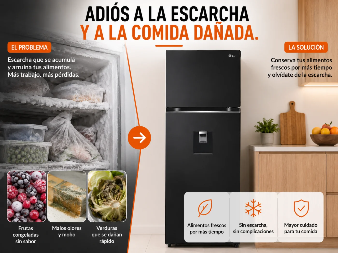 Adiós a la comida dañada