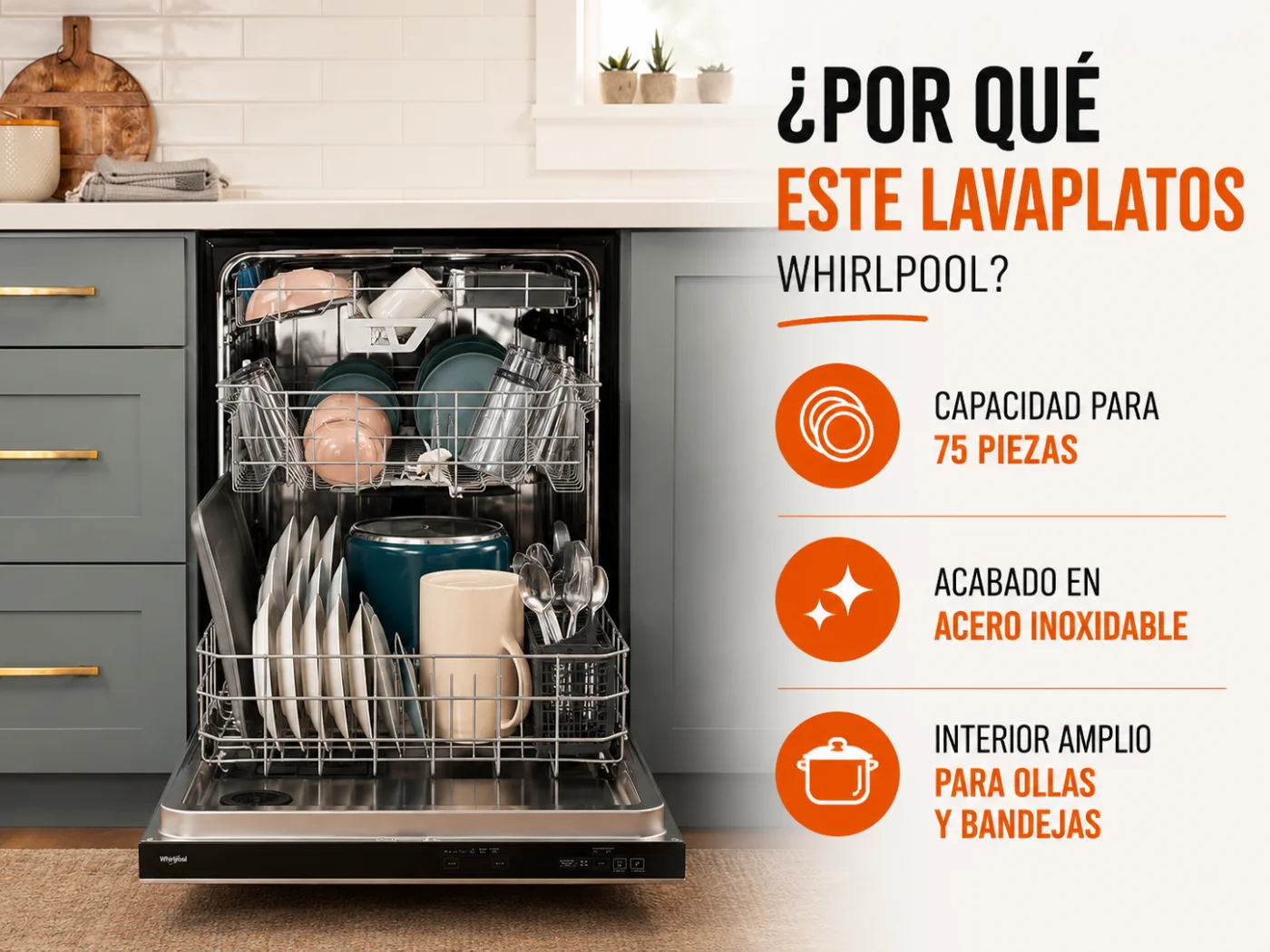 Capacidad y estilo en tu cocina