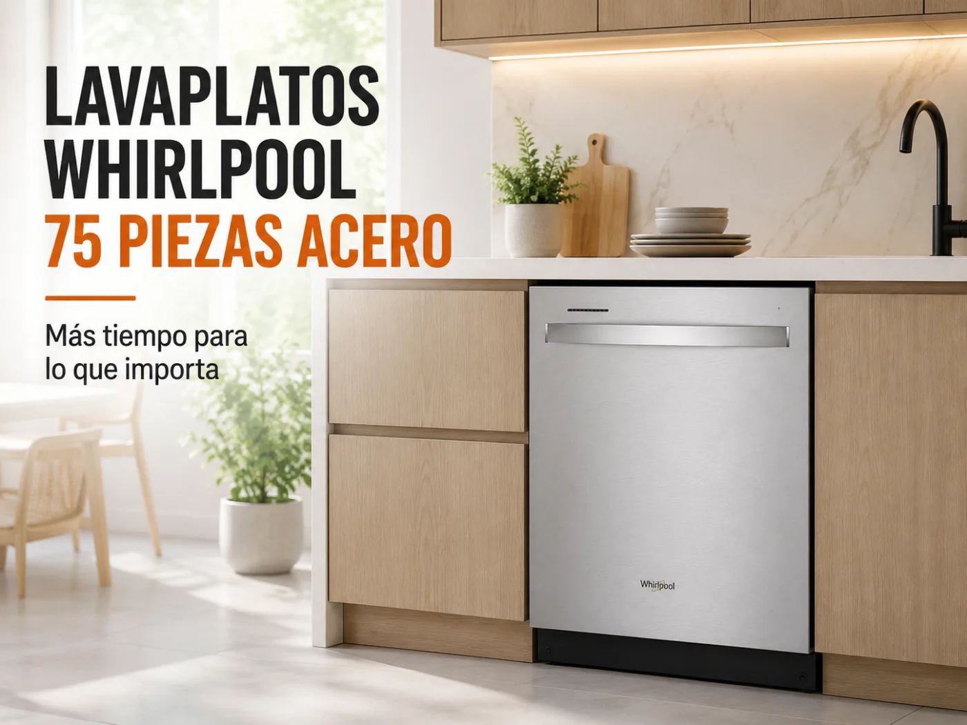 Disfruta más, lava menos