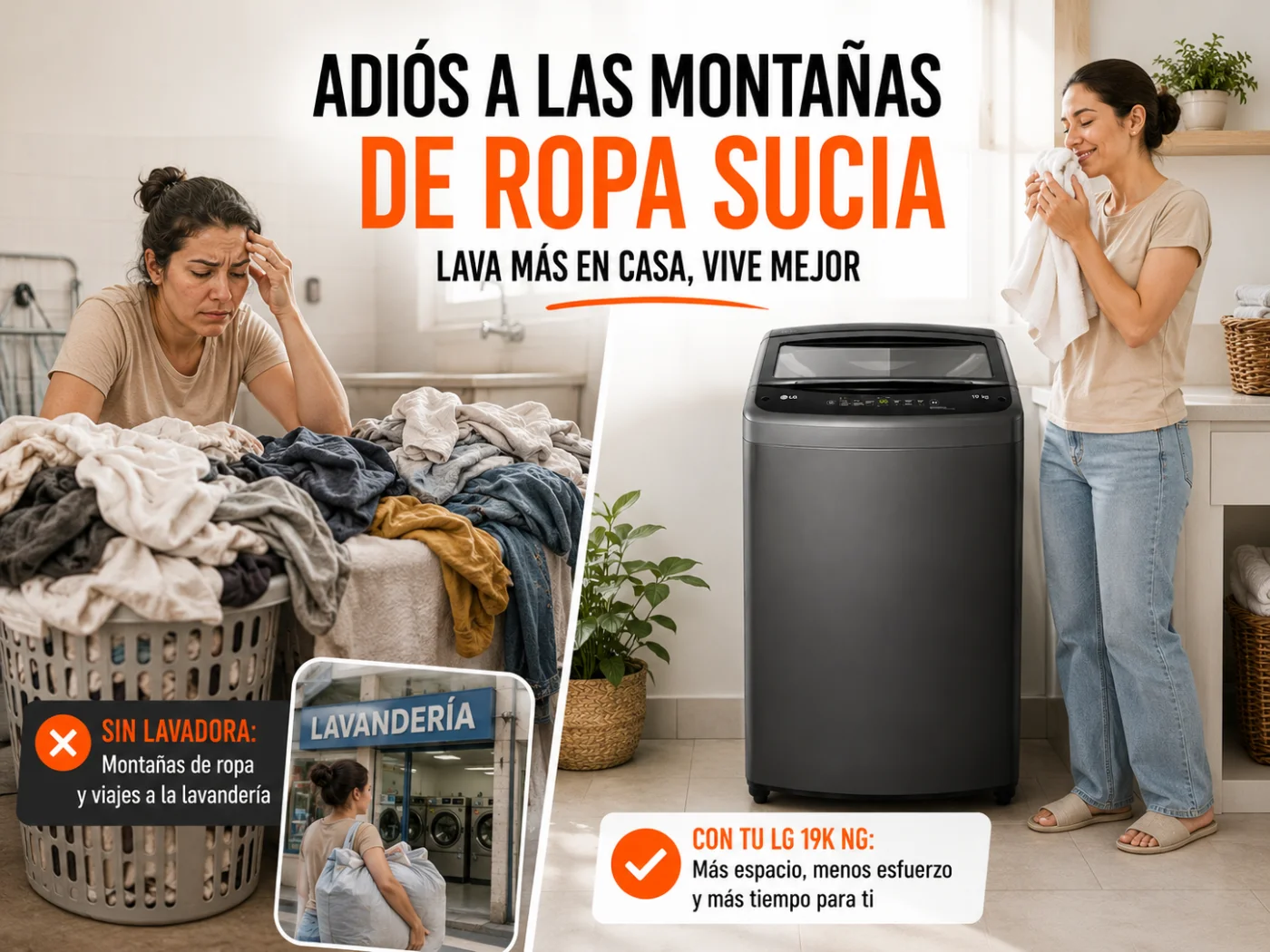 Se acabaron las montañas de ropa